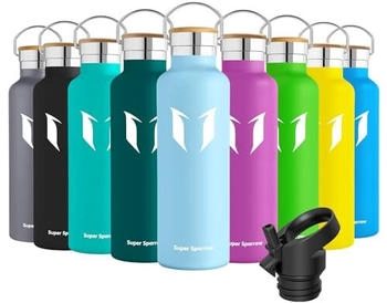 Super Sparrow Stainless Steel Water Bottle - Standard Mouth (750ml) Frost