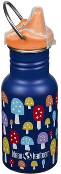 Klean Kanteen Kid Classic (355 ml) Sippy Cap Mushrooms