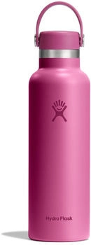Hydro Flask Standard Mouth 621 ml pink white
