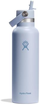 Hydro Flask Standard Flex Straw Cap (621 ml) Blue/Black