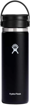 Hydro Flask Wide Mouth (591ml) black white