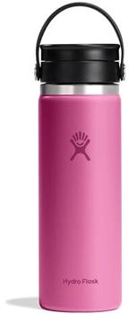 Hydro Flask Wide Mouth (591ml) pink black