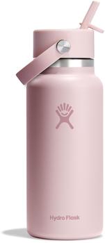 Hydro Flask Wide Mouth 946 ml pink grey Flex Straw Cap