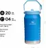 Stanley IceFlow Flip Straw 2.0 azure