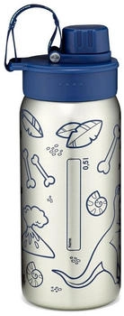 ergobag Edelstahl Trinkflasche blau