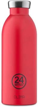 24Bottles Clima Trinkflasche rot
