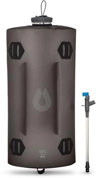 Hydrapak Seeker Faltbarer Wasserspeicher Mammoth Grau (HYDA821M-Mammoth-Grey)