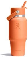 Hydro Flask 24 OZ WIDE FLEX STRAW TRAVEL Isolierflasche in nectar orange, Gr&ouml;&szlig;e