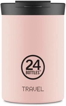 24Bottles Travel Monochrome Trinkflasche 350 ml rosa
