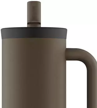 24Bottles Straw Trinkbecher 800 ml braun