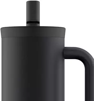 24Bottles Straw Trinkbecher 800 ml schwarz