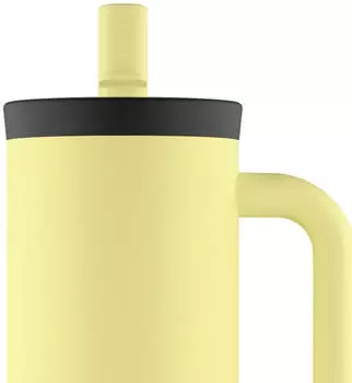 24Bottles Straw Trinkbecher 800 ml gelb