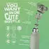 Asobu Bestie Bottle Koala Isolierte Edelstahl-Trinkflasche 460ml