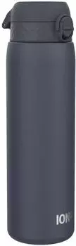Ion8 Stainless Water Bottle Non-Insulated 1L Ash Navy