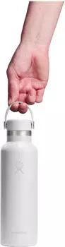 Hydro Flask Hydration Standard Flex Cap Trinkflasche 621 ml weiss