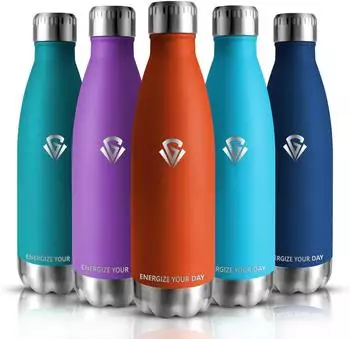 grsta Isolier-Trinkflasche Edelstahl 750ml BPA-frei (Grsta-SCKLP-750ML-Orange-1495C)