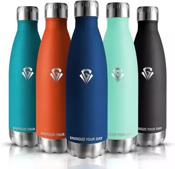 grsta Thermoflasche 500ml Edelstahl BPA-frei Dunkelblau (HL-SCKLP-500ML-DarkBlue-287C)