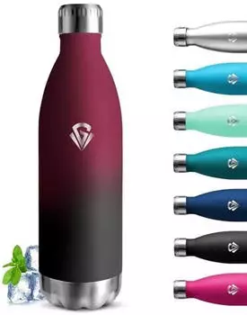grsta Isolierflasche Edelstahl 1l, BPA-Frei, Auslaufsicher (Grsta-TYKLP-1000ML-505-6C)