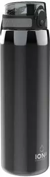 Ion8 Stainless Water Bottle Non-Insulated 1L Metallic Grey