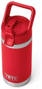 Yeticool Rambler Kids Bottle Colour Straw Cap 354 ml (RescueRed)