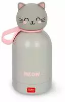 Legami KSSB0003, Legami Thermosflasche f&uuml;r Kinder - Hot&Cold BFF - Katze