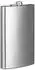 Relaxdays Flachmann XXL 3er-Set, Edelstahl, silber, 1,8l