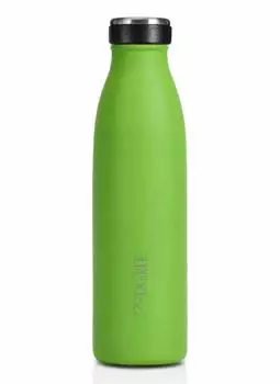 720°DGREE milkyBottle Isolier-Trinkflasche Edelstahl apple green 0,5l