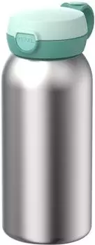 Mepal Campus Edelstahl-Trinkflasche Klappdeckel 600ml cool mint (107489090300)