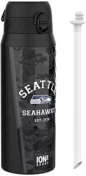 Ion8 Seattle Seahawks Isolier-Trinkflasche, Stahl, 750ml (I8TS750NFLBSSEA)