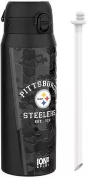 Ion8 Pittsburgh Steelers Isolier-Trinkflasche aus Stahl, 750ml