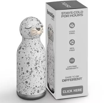 Asobu Bestie Bottle &bdquo;Zippy der Seehund" 460ml
