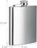Relaxdays Flachmann 2er-Set, Edelstahl, 200ml (10022406_0)