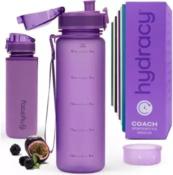 LuxusKollektion Trinkflasche mit Fruchteinsatz BPA-frei 500ml, Berry Blue