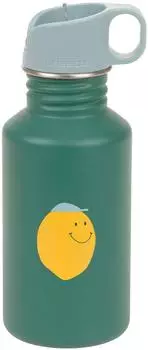Lässig Happy Fruits Lemon Kinder-Trinkflasche Edelstahl 500ml (12100284008)