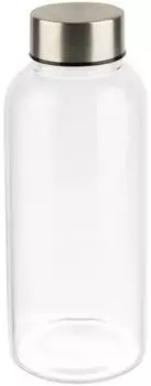APS EVERFILL Trinkflasche, Borosilikatglas, 400ml, transparent (66936)