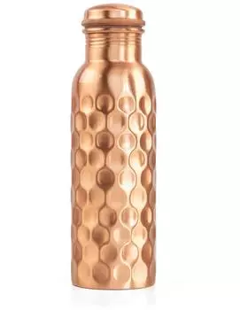 bodhi Kupferflasche Diamant-Design, geh&auml;mmert 800ml