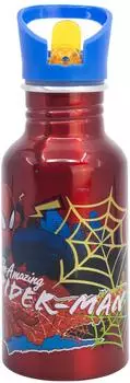 Stor Nevada Sipper Spiderman Moving Target Aluminiumflasche 545ml (83525)