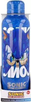 Stor Sonic the Hedgehog Isolierte Trinkflasche, Edelstahl, 515ml (491)