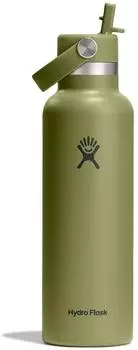 Hydro Flask Hydration Standard Flex Straw Cap Trinkflasche 620 ml oliv