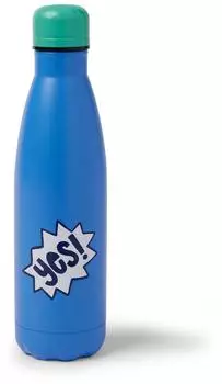 Thalia Trinkflasche 500ml, Edelstahl, blau