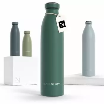 LARS NYSØM Thermosflasche Edelstahl doppelwandig 750ml (EL-D-M-BAY)