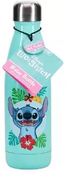 Paladone Disney Stitch Trinkflasche aus Metall 460ml (PP10960LS)