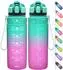 LuxusKollektion Trinkflasche Kinder & Erwachsene 700ml, Tritan, smaragd-lila