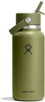 Hydro Flask Hydration Wide Flex Straw Cap Trinkflasche 945 ml oliv