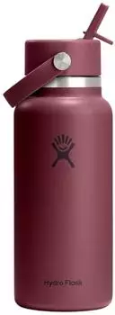Hydro Flask Hydration Wide Flex Straw Cap Trinkflasche 945 ml rot