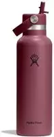 Hydro Flask S21CFS674, Hydro Flask 21 oz Standard Mouth w. Flex Straw Cap rot 621 -