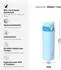 Super Sparrow Thermoflasche Edelstahl 500ml, auslaufsicher, BPA-frei, hellblau