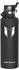 Super Sparrow FlipFlow Trinkflasche Edelstahl 1000ml, schwarz, mit Strohhalm, BPA-frei