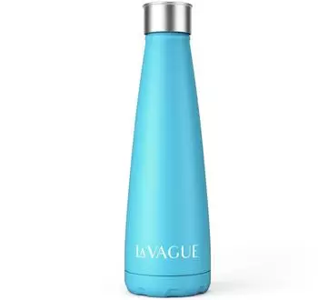 La Vague GRAVITY Edelstahl-Isolierflasche 0,42l blau (74416718-0)