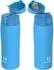 Super Sparrow Thermosflasche Edelstahl 500ml himmelblau, BPA-frei, 2 Deckel